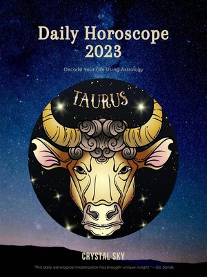 cover image of Taurus Daily Horoscope 2023
